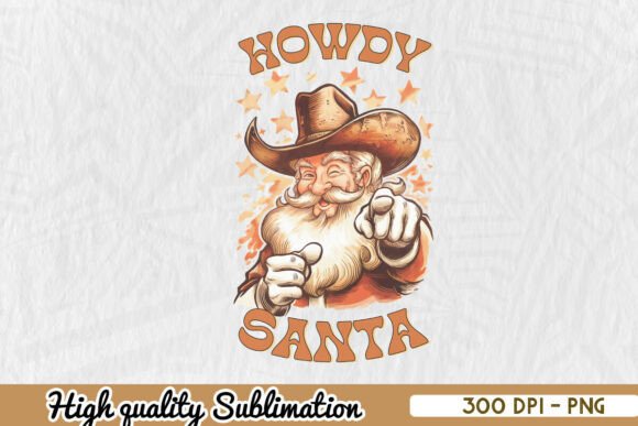 Howdy Santa - Western Christmas PNG Review for Real Projects