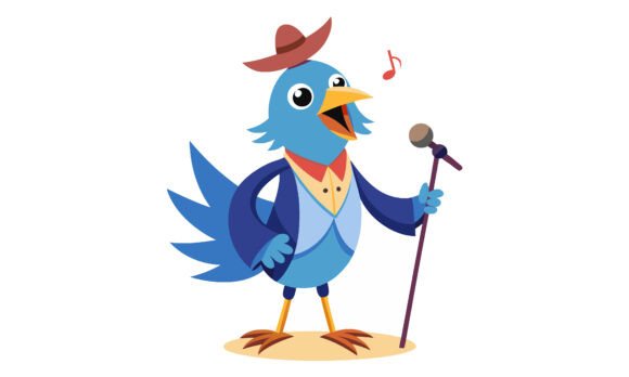 Singing Bird with Microphone and Cowboy: A Designer’s Take