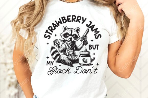 Strawberry Jams But My Glock Don’t SVG Review