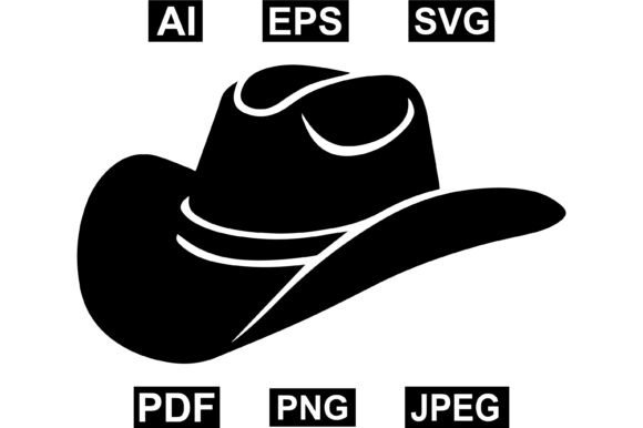 Western Cowboy Hat Silhouette Design Review for Real Projects