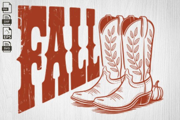 Western Fall, Grunge Fall, Cowgirl Boots Embroidery Design Review