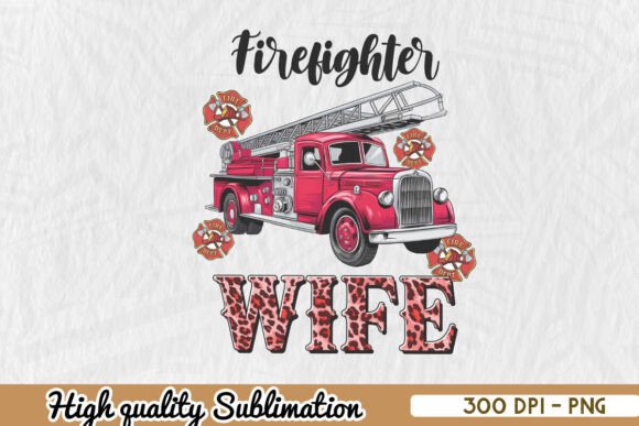Western Firefighter Wife Sublimation PNG Review for Real Embroidery Projects