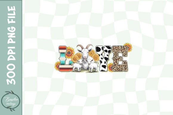 Western Love with Goat Family PNG: A Practical Design Review